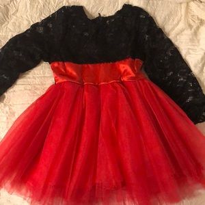 Boutique Toddler Christmas Dress NWOT 2T